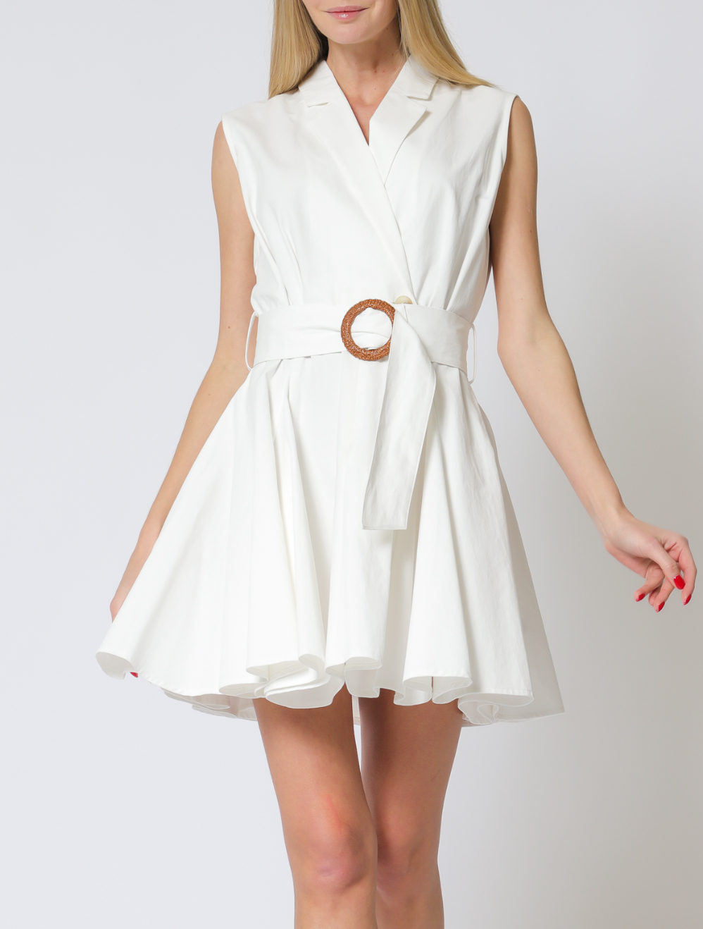 オールインワン・サロペット Plain Sleeveless Mini Dress Ierhent Business Casual Dresses for Women Womens Summer