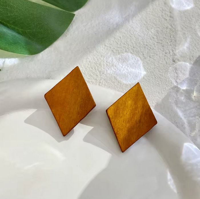 Handmade Wooden Earrings