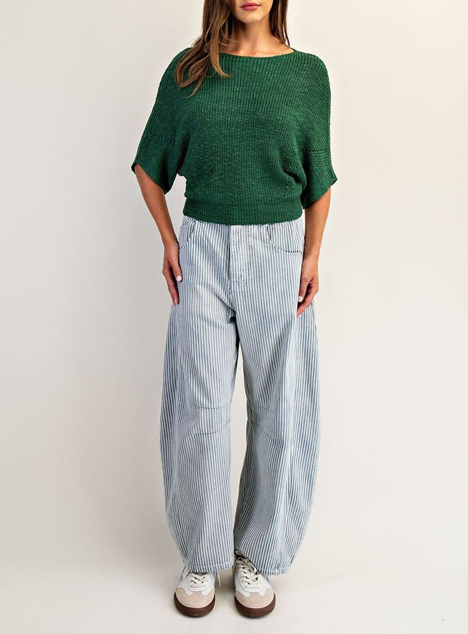 Subtle Boat Neck Sweater