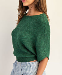 Subtle Boat Neck Sweater