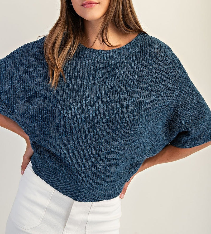 Subtle Boat Neck Sweater