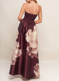 Floral Printed Woven Maxi Dress