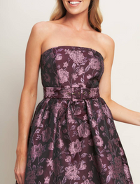 Jacquard Woven Midi Dress