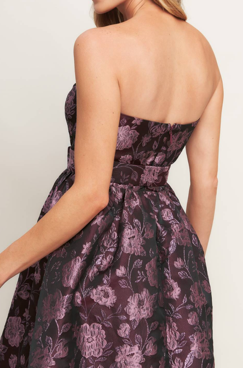 Jacquard Woven Midi Dress