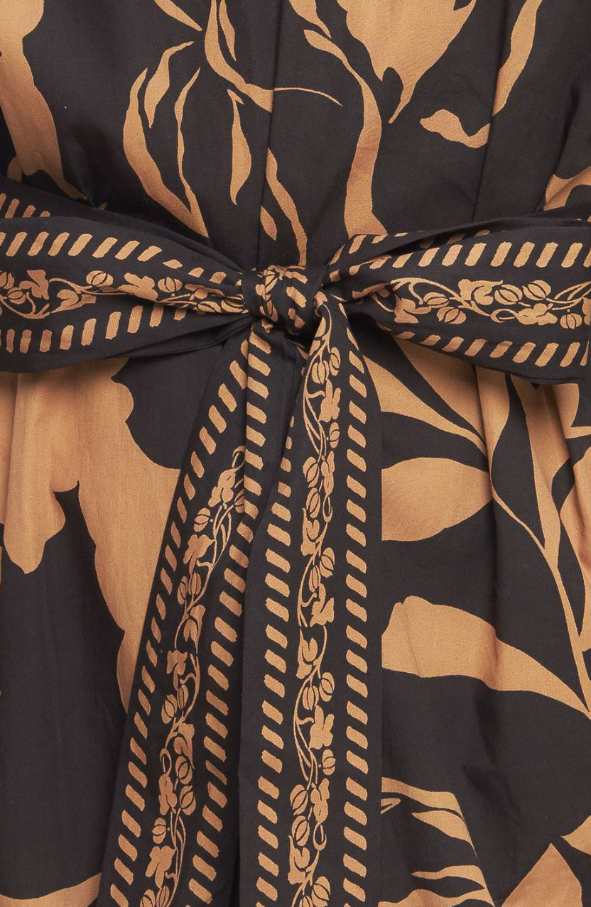 Floral Printed Midi Dress