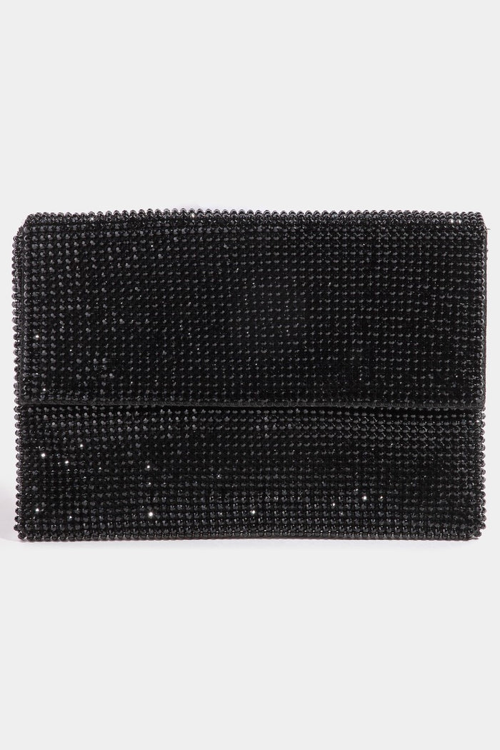 Full Rhinestone Studded Evening Bag