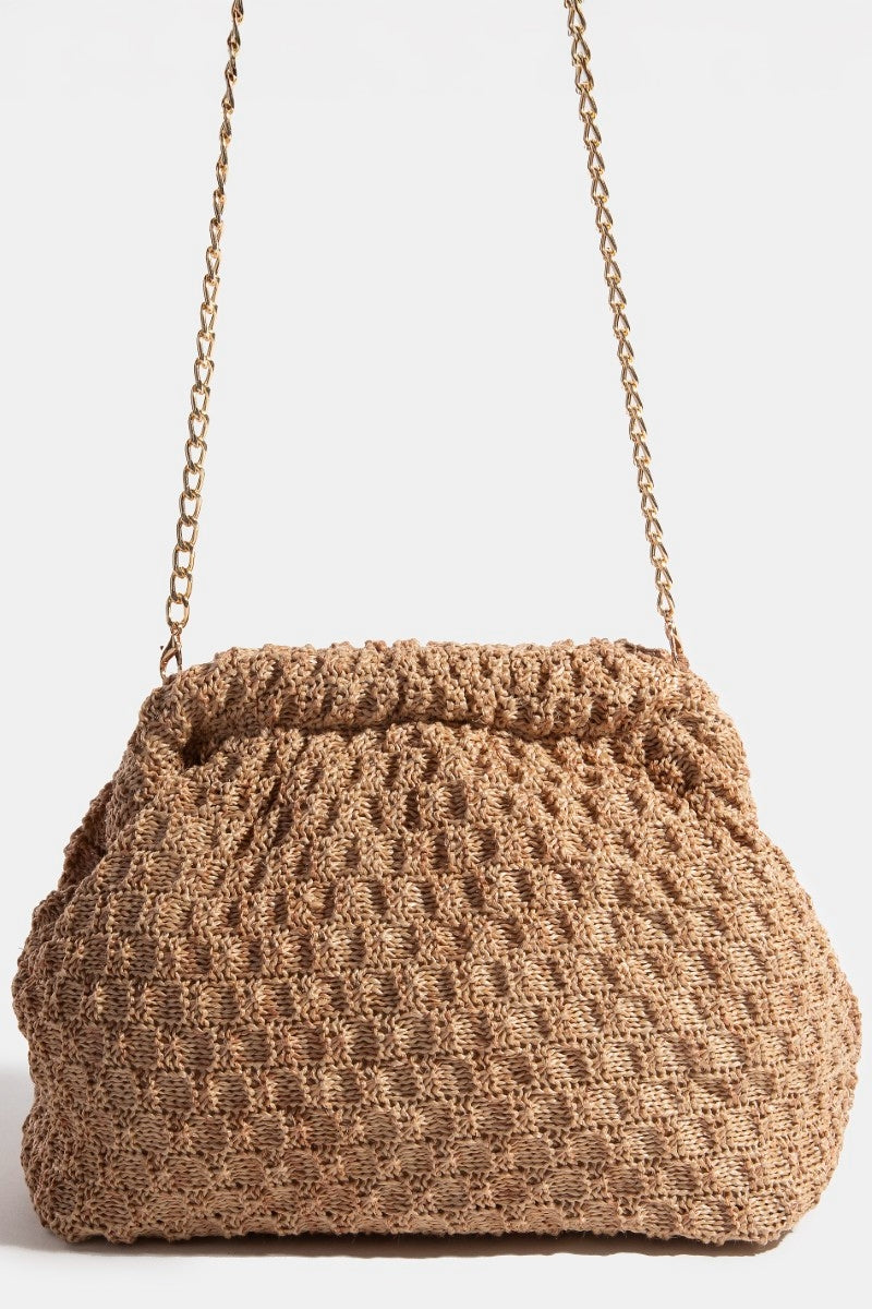 Tight Braided Hand Bag