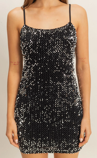 Sparkle Sequin Bodycon Mini Dress