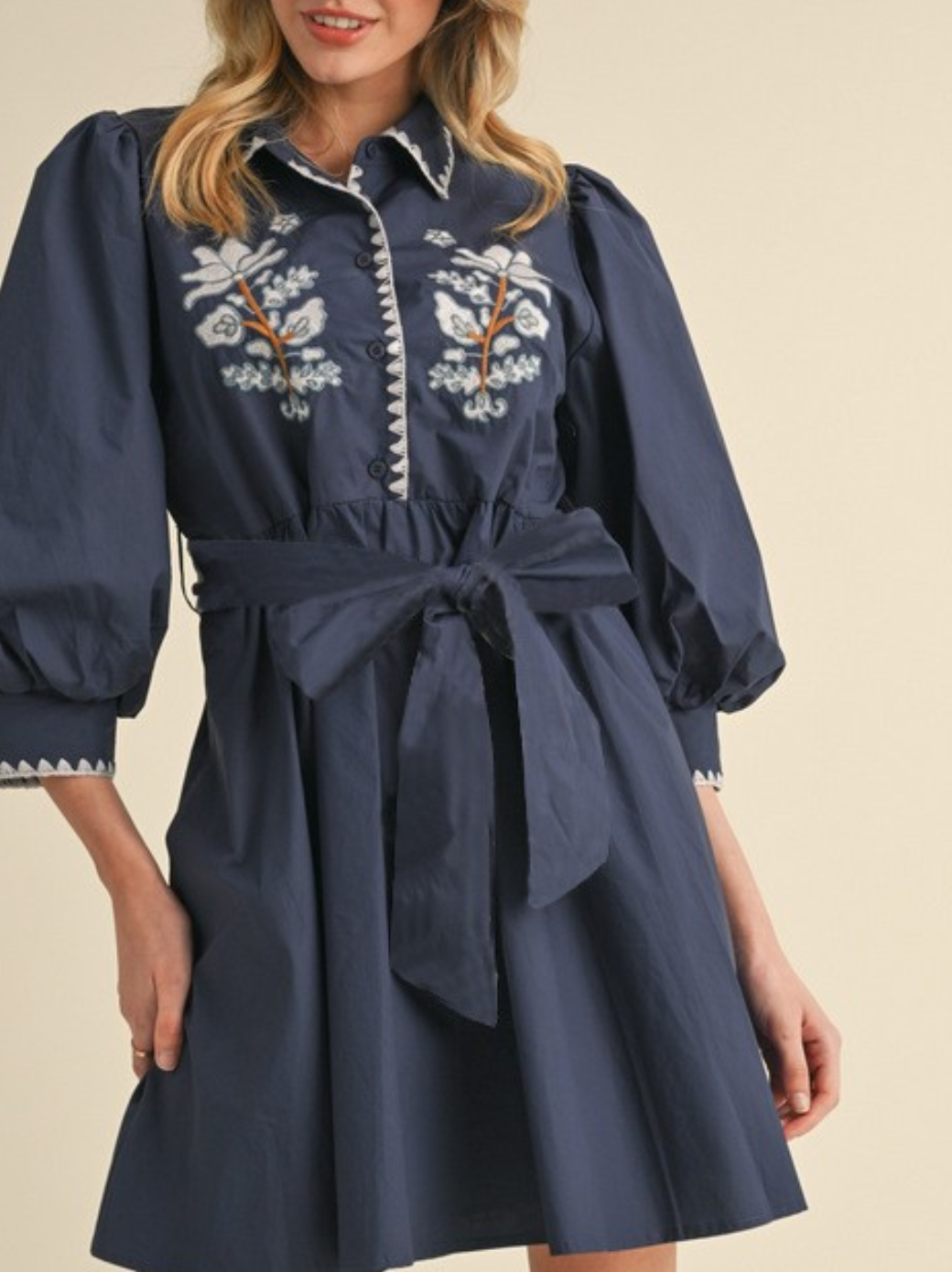 スーツ・フォーマル・ドレス key neck embroidery dress ANDRESD Niana K208009 Long Portrait Neckline Embroidery Lace MOB Dress