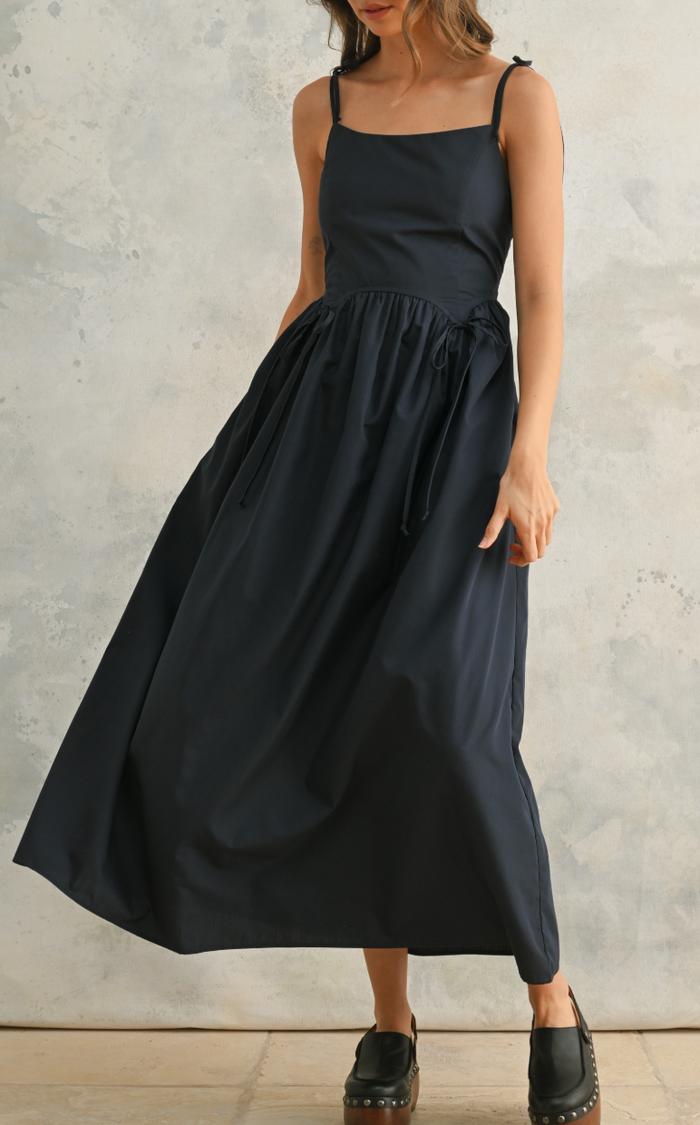 Bow Tie Front Detail Dress