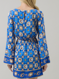 Moonshine Bell Sleeve Mini Dress