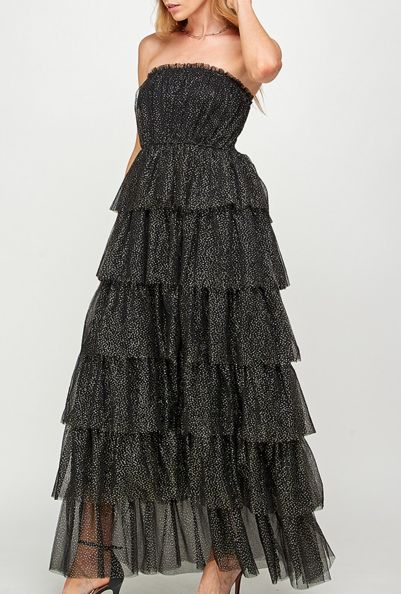 Ruffle Tiered Dress